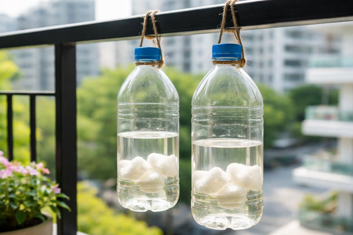 Kačenje flaša sa sirćetom i vatom na balkon: Zašto se preporučuje i čemu služi – image 2