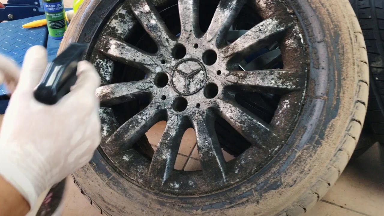 Završno ispiranje naplataka čistom vodom.