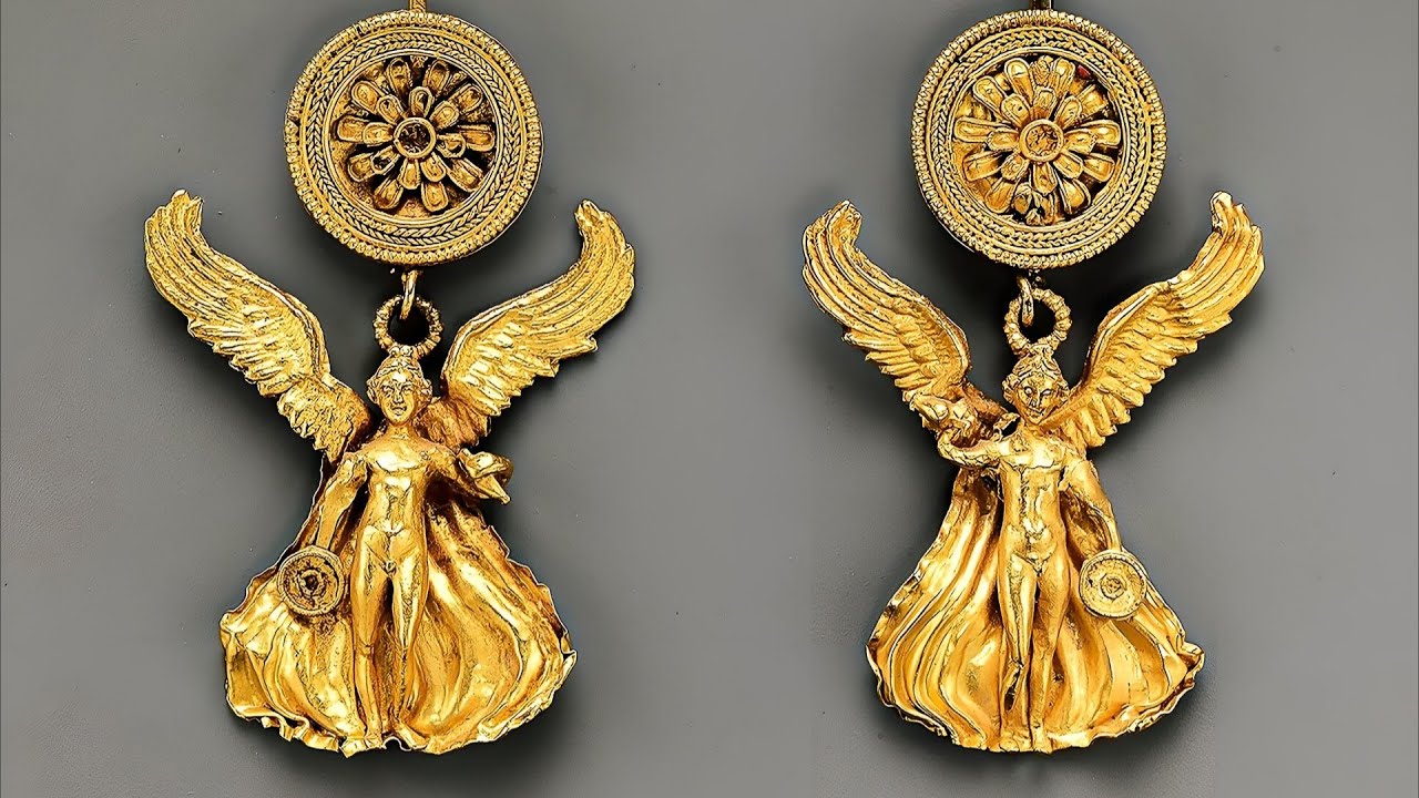 Zlatni pogrebni predmeti s neočekivanim solarnim simbolima u Grčkoj