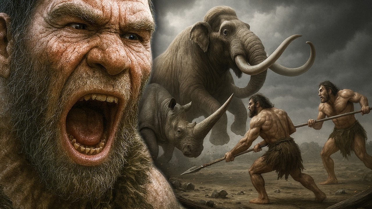 Život ranih ljudi u pećinama i na obroncima