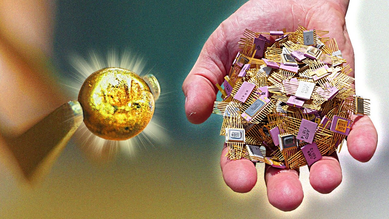 Elektronički otpad kao vrijedan izvor zlata i drugih plemenitih metala.