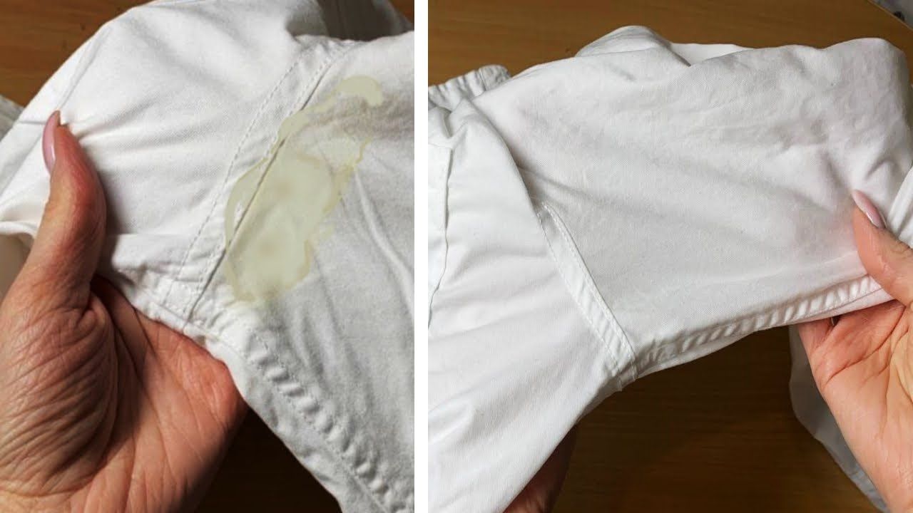 Kućni lijek za uklanjanje žutih mrlja i vraćanje bjeline pazuha na majicama.
