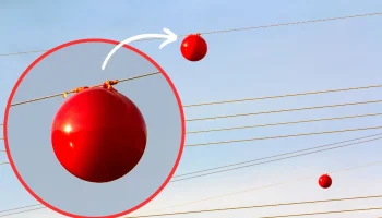 Czym są czerwone kulki na liniach wysokiego napięcia i dlaczego są tak ważne?