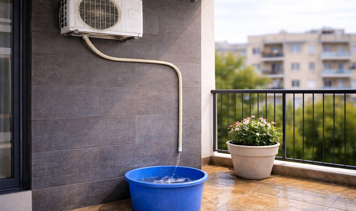 Menej odpadu a viac úspor: využitie vody používanej na klimatizáciu v domácnosti.