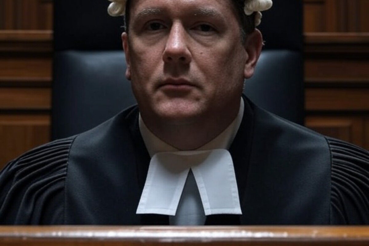 Britanski sudnica sa sudijom