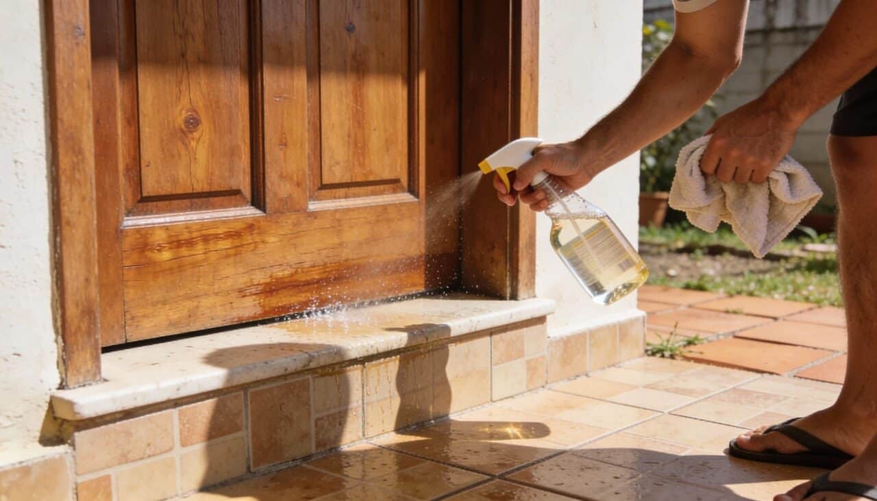 Striekanie octu na vchodové dvere: prečo sa to odporúča a na čo sa to používa.