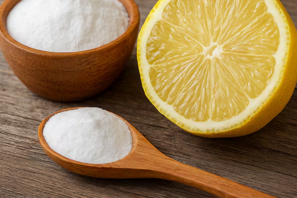 Miješanje 3 žličice sode bikarbone s dvije kriške limuna: Zašto se to preporučuje i čemu služi?