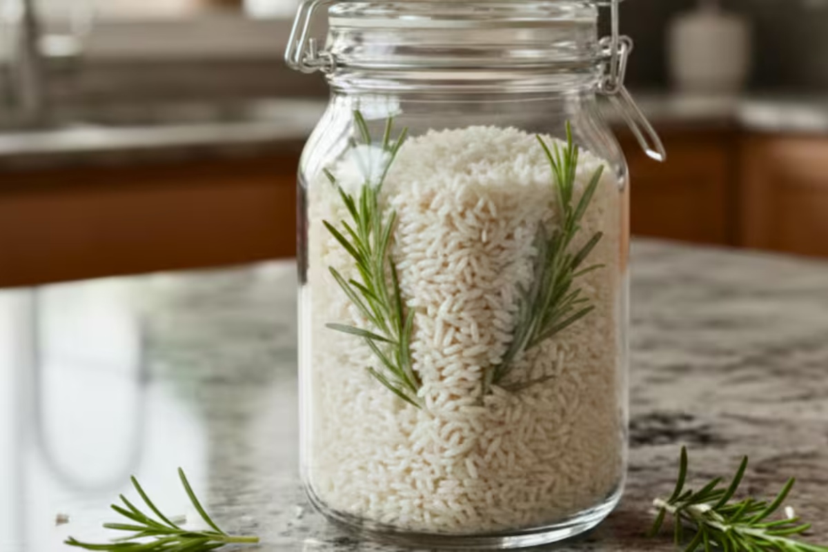 Čemu služi stavljanje riže s ružmarinom u staklenku unutar kuće i zašto to svi preporučuju
