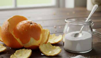 Miješanje kora naranče i sode bikarbone: zašto se preporučuje i čemu služi