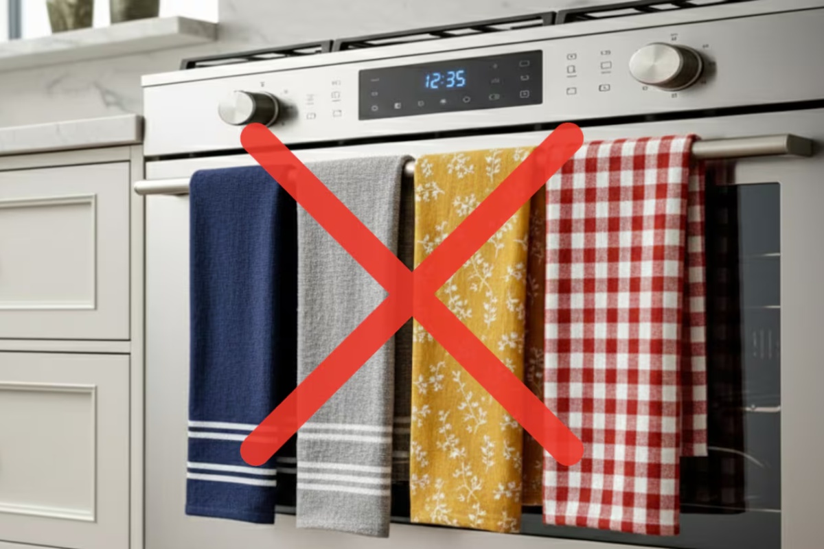 Zbogom kuhinjskim krpama obješene na vratima pećnice: Novi praktični trend za njihovo odlaganje u 2026.