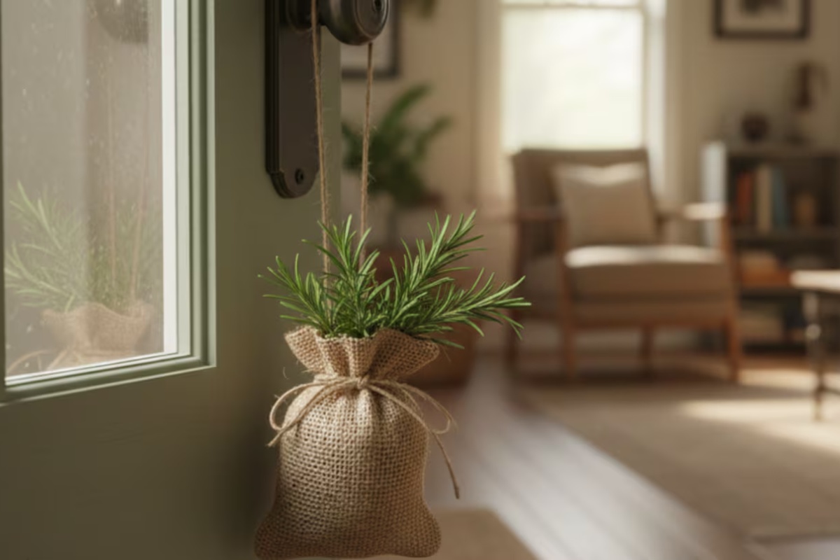 U trendu je: čemu služi vješanje vrećice s grančicama ružmarina na ulazna vrata