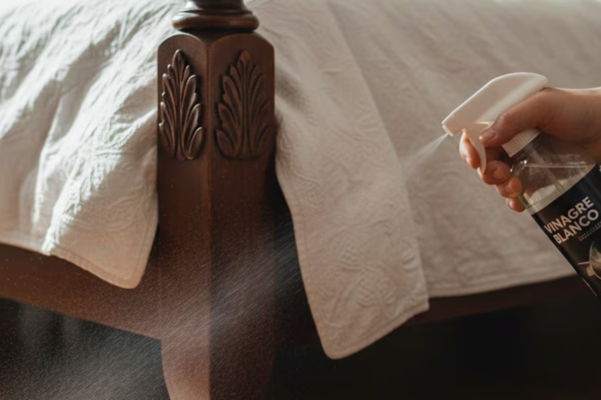 Poprskajte sirće po nogarima kreveta: čemu služi i koje su prednosti