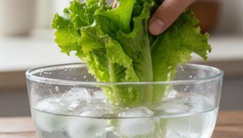 Potapanje zelene salate u vodu sa ledom: čemu služi ovaj postupak od 10 minuta i zašto