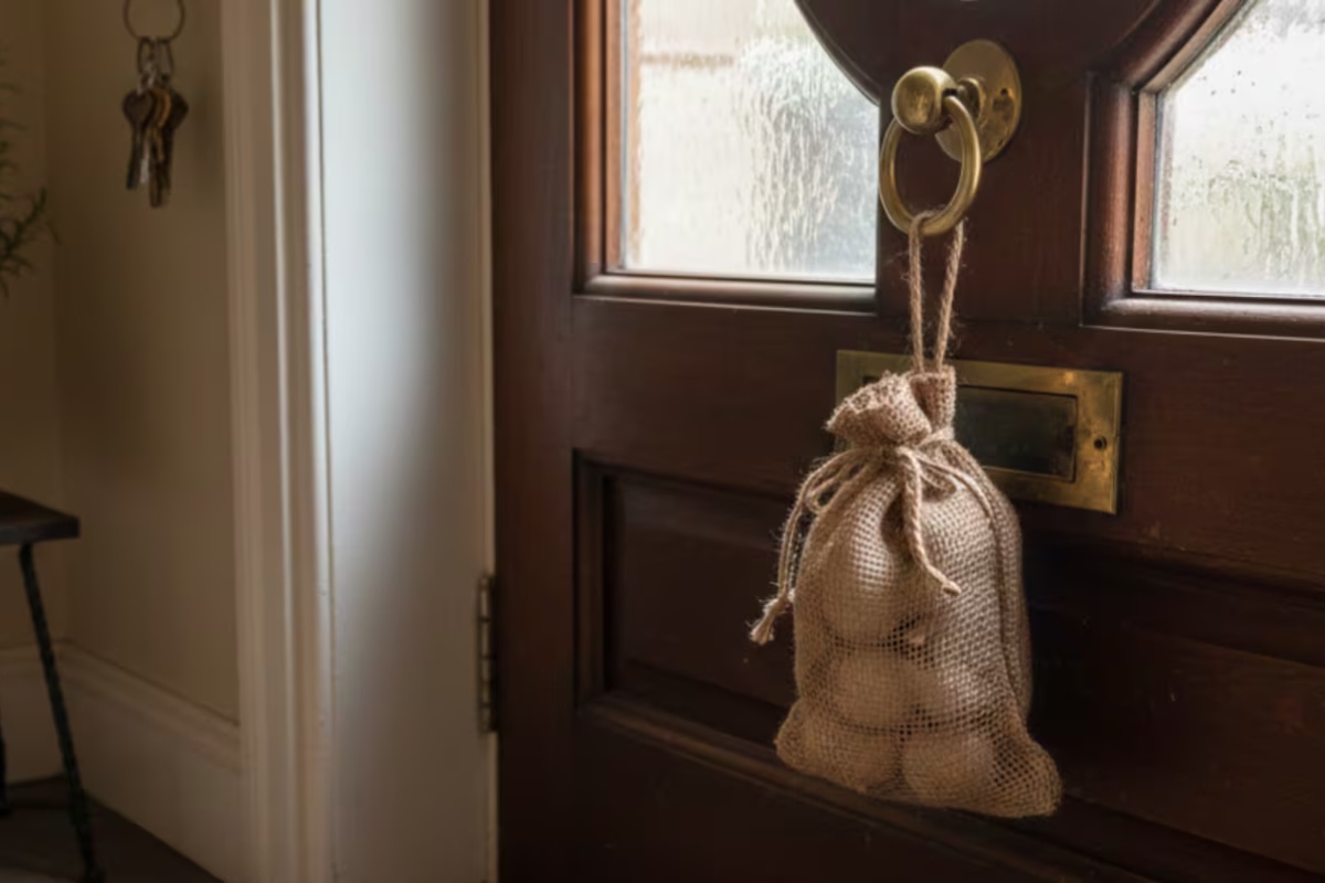 Novi trend u Srbiji: čemu služi kačenje vrećice s belim lukom na ulazna vrata