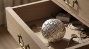 Stavljanje kuglica od aluminijumske folije u fioke: zašto se preporučuje i čemu služi