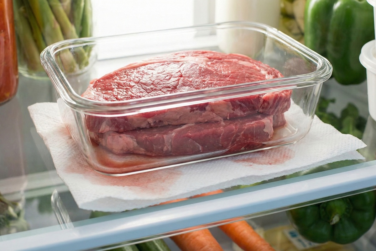 Malo ko zna: zašto treba staviti kuhinjski papir ispod mesa ako ga ostavljate u frižideru