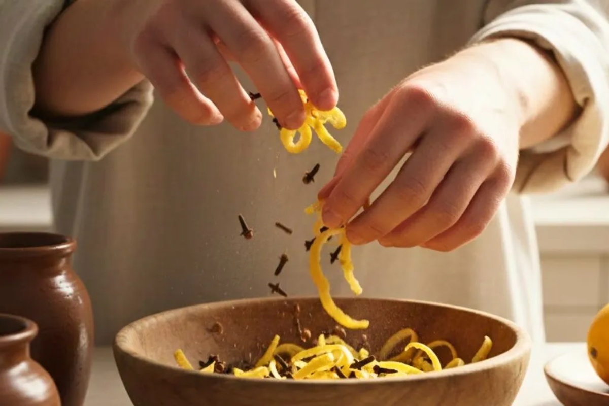 Mešanje kora limuna sa karanfilićem: zašto se preporučuje i čemu služi