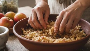 Mešanje kore jabuke sa solju: zašto se preporučuje i čemu služi