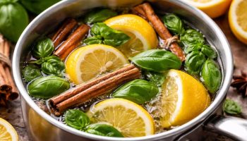 Kuvanje kore limuna sa cimetom i bosiljkom: čemu služi i zašto se preporučuje