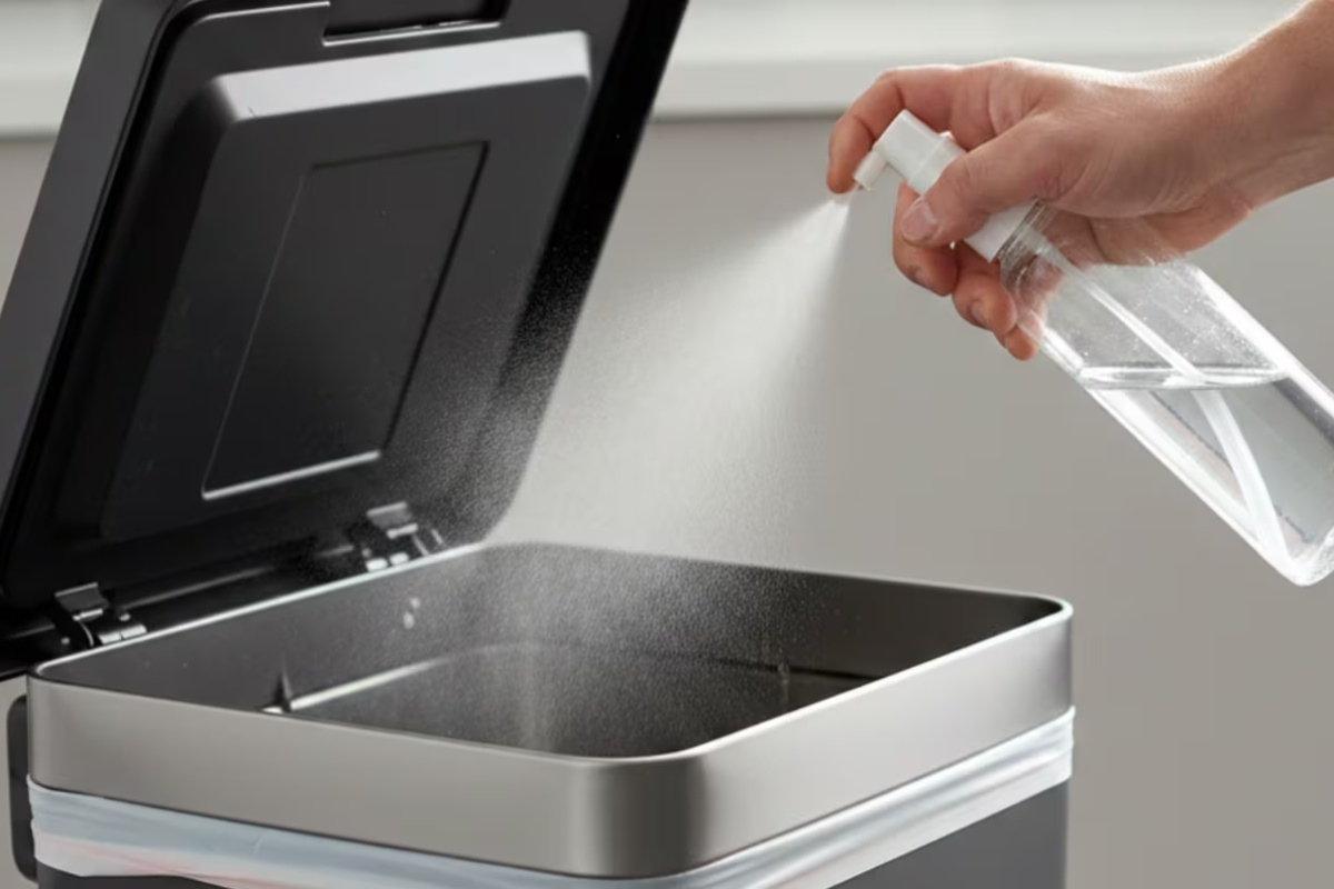 Prskanje sirćeta u kantu za smeće: čemu služi i koliko često se preporučuje