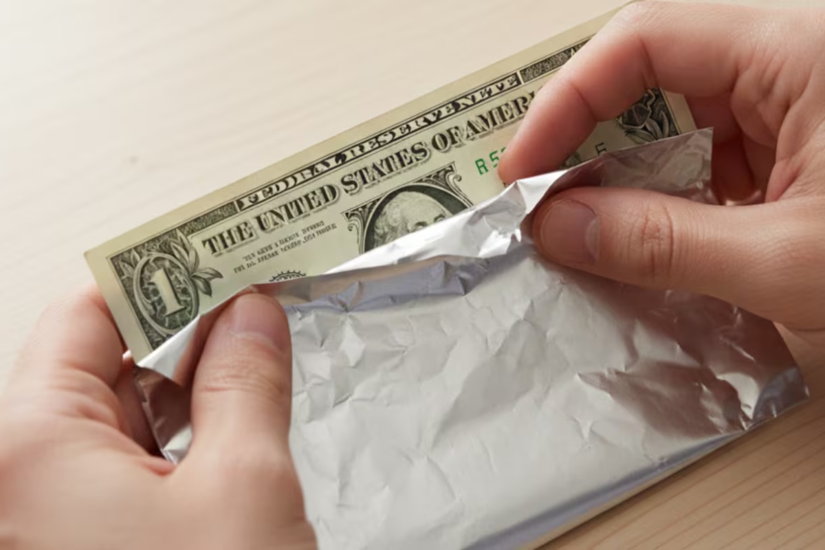 Nošenje dolara umotanog u aluminijumsku foliju u novčaniku: čemu služi i kada to treba uraditi