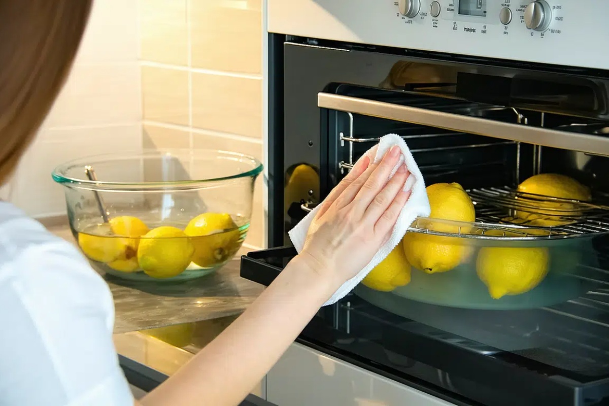 «Čistila sam rernu s mukom, sve dok nisam otkrila ovaj trik sa toplom vodom i limunom»