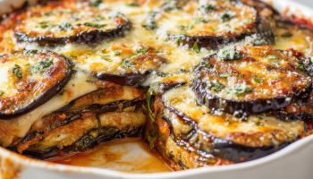 Ređam slojeve i stavljam u rernu. Rezultat je ukusan i jednostavan ručak