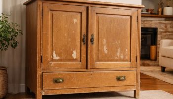Bez laka i skupih proizvoda: kako obnoviti stari drveni nameštaj sa samo dva sastojka