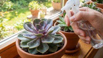 Prskanje sukulenata alkoholom: čemu služi i kada je najbolje to raditi