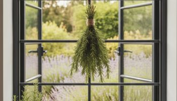 Kačenje grančica ruzmarina na rešetke prozora: čemu služi i koje su prednosti