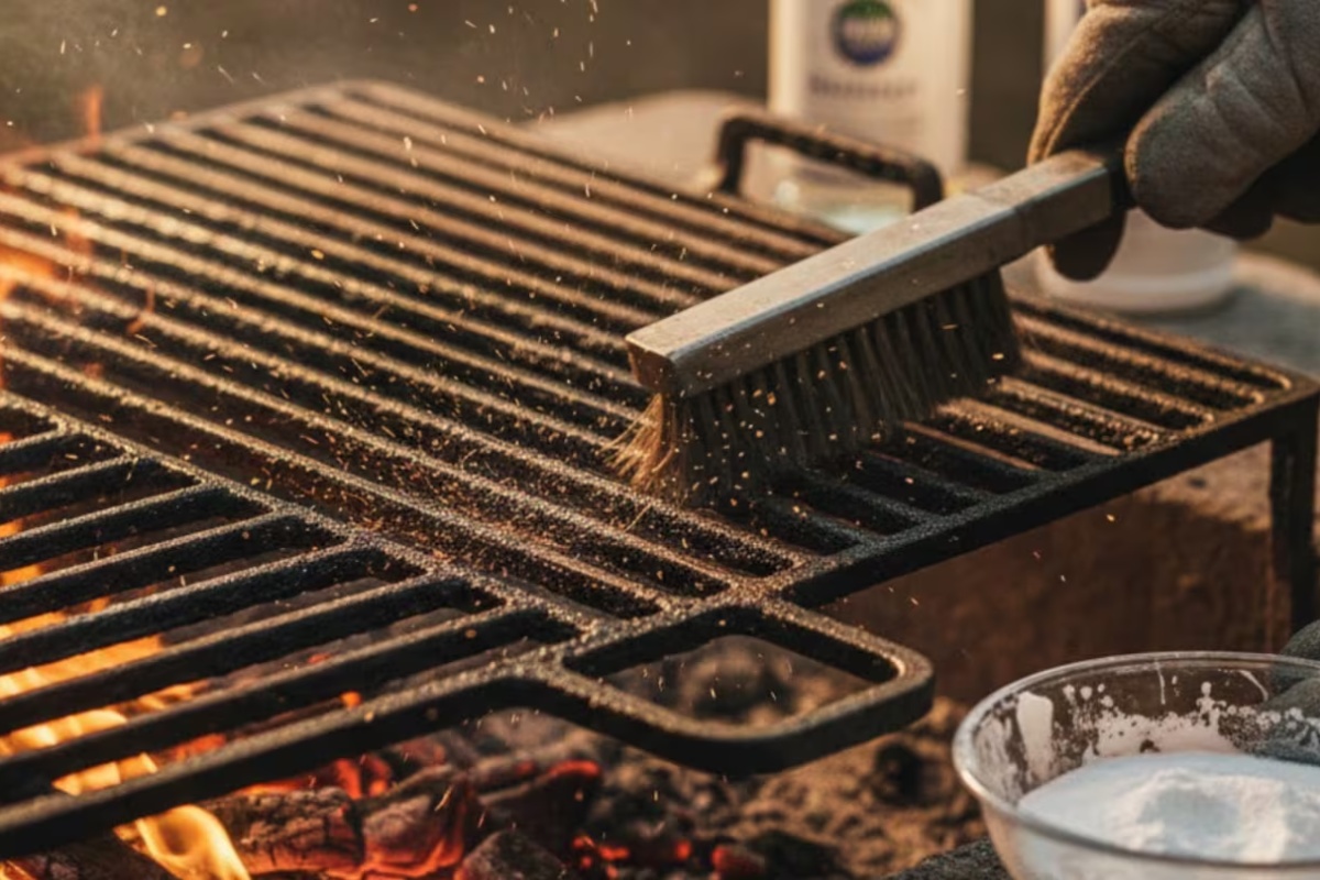 Bez brusilice i skupih proizvoda: kako očistiti zarđale rešetke za roštilj pomoću dve domaće metode