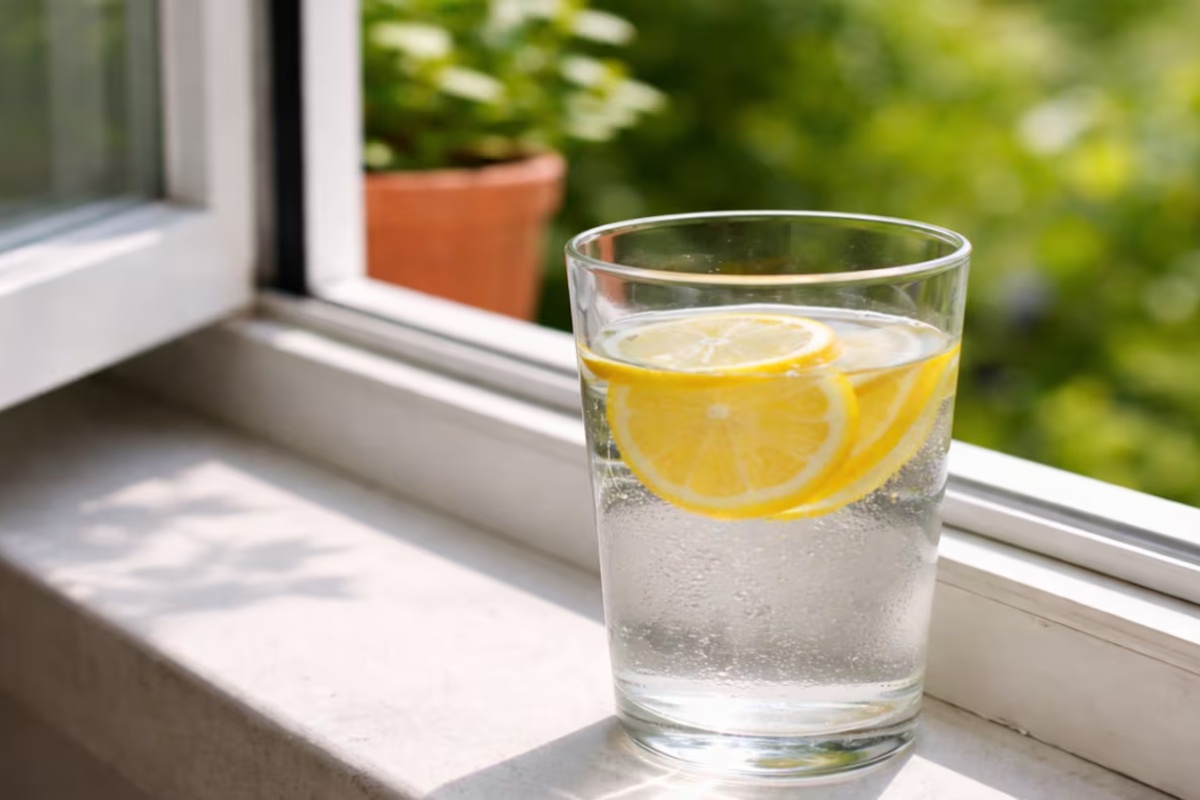 Stavite čašu vode sa limunom pored prozora: zašto se to preporučuje i čemu služi