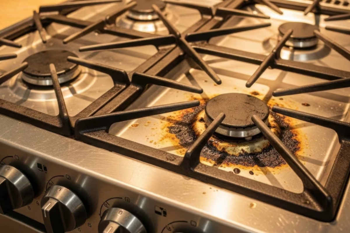 Ni skupi proizvodi ni izbeljivač: kako očistiti gorionike na šporetu bez ostavljanja masnoće