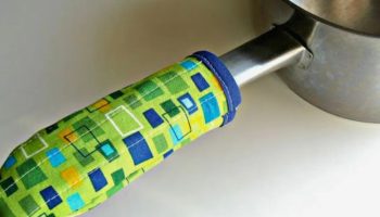 Kako napraviti platnenu navlaku za dršku tiganja: DIY šivenje kod kuće