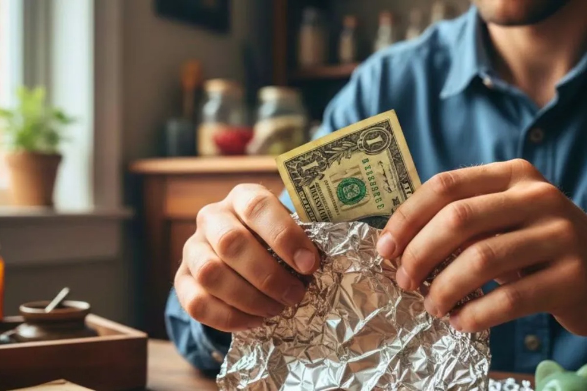 Umotavanje dolara u aluminijumsku foliju: zašto to preporučuju i čemu služi