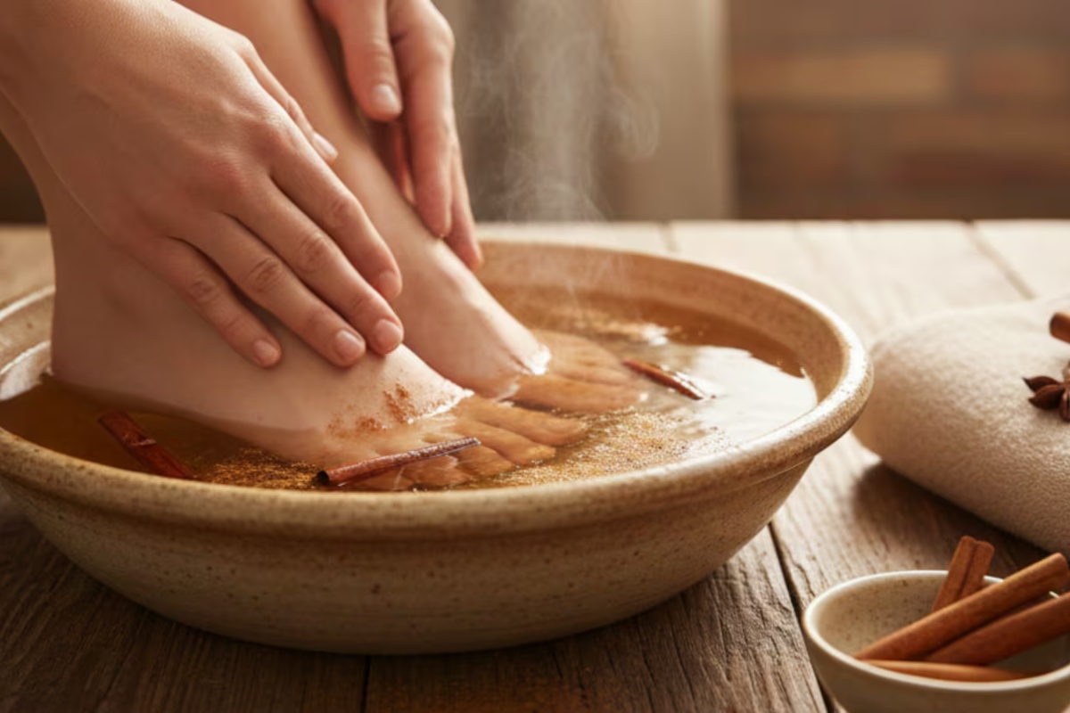 Pranje nogu cimetom i toplom vodom: zašto se preporučuje i kada je najbolje to raditi