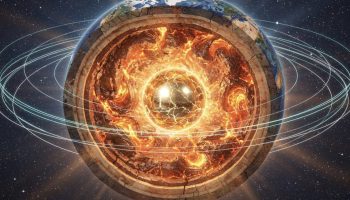 Geolozi u časopisu Nature tvrde da dve ogromne mase vrele stene utiču na magnetno polje Zemlje