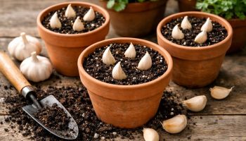 Triki sa belim lukom u saksijama: čemu služi i kako ga koristiti za zaštitu vaših biljaka