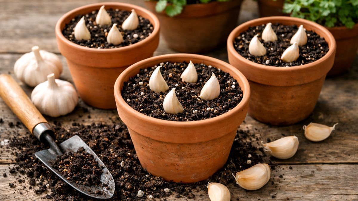 Triki sa belim lukom u saksijama: čemu služi i kako ga koristiti za zaštitu vaših biljaka