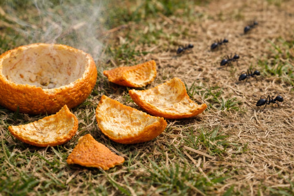 Kako napraviti repelent protiv mrava od kore pomorandže, prema savetu stručnjaka