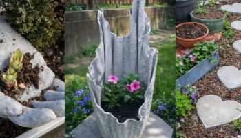 Sipala je betonsku mešavinu na pucketavu foliju i rezultat je apsolutno predivan: Inspirišite se