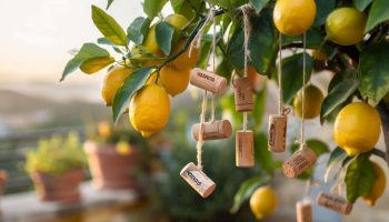 Zašto baštovani kače plutane čepove na grane limuna