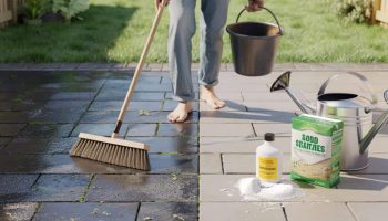 Kako očistiti pocrnele terase i baštenske staze uz skoro nimalo truda koristeći jednostavne metode koje zaista rade