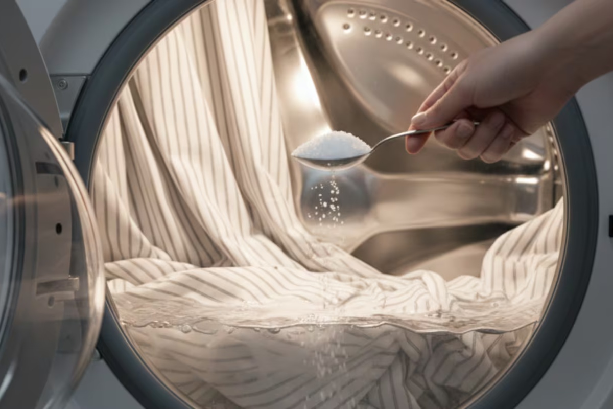 Pranje zavesa sa kašikom krupne soli: zašto se to preporučuje i čemu služi