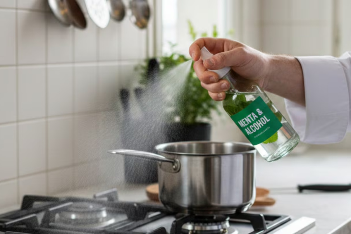 Prskanje alkohola sa mentom u kuhinji: čemu služi i kada je najbolje to raditi