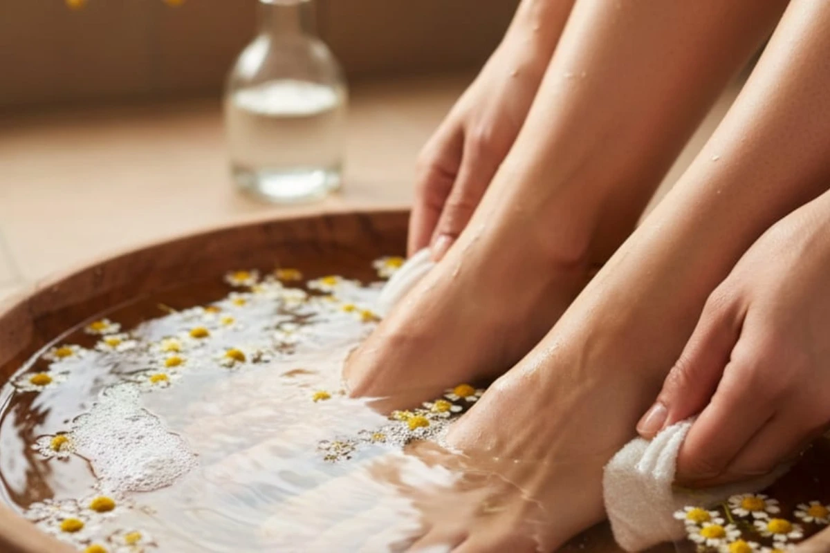 Pranje nogu sirćetom i kamilicom: Zašto se preporučuje i kada je najbolje vreme za to