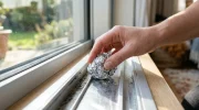 Čemu služi upotreba aluminijumske folije na šinama prozora