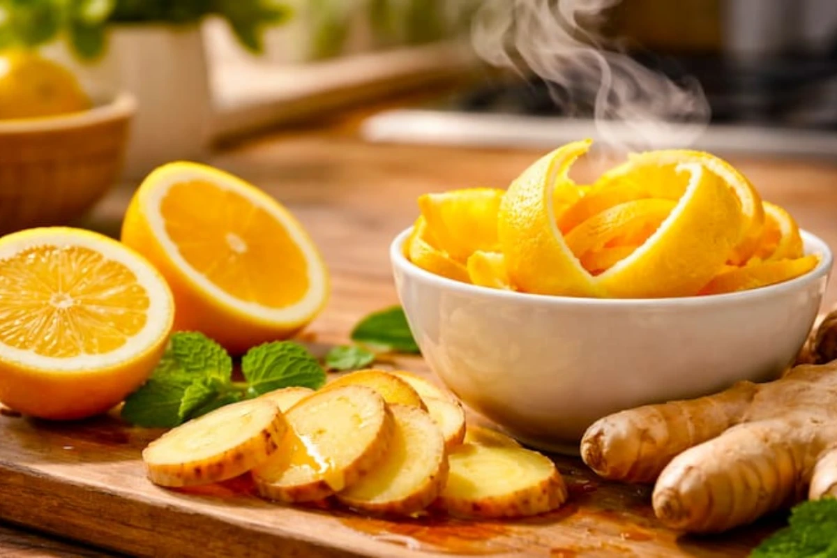 Kuvana kora limuna i đumbir: Zašto je ovo najbolji prirodni osveživač za vaš dom