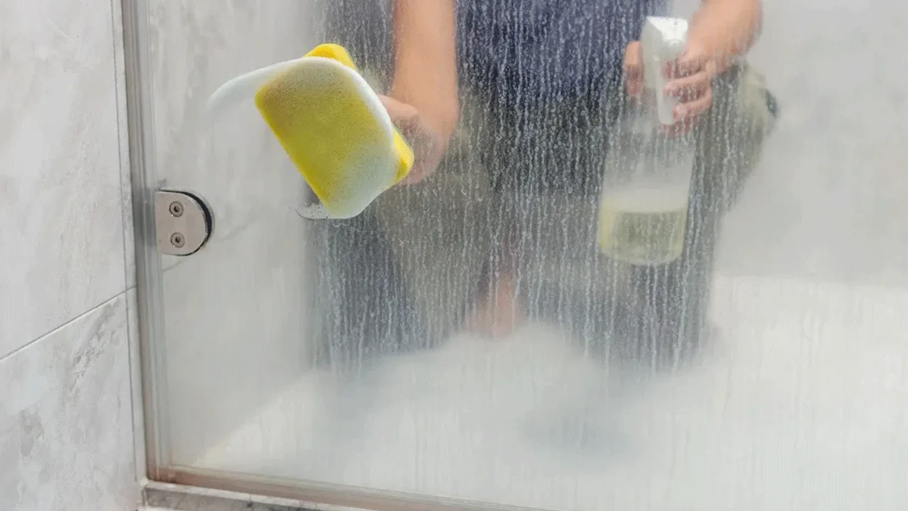 Kako jednostavno i brzo očistiti stijenku tuš kabine od kamenca uz pomoć limuna i pergament papira.