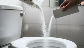 Stavljanje soli i sode bikarbone u toalet: zašto to raditi i čemu služi